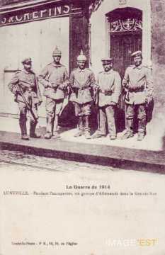Soldats allemands (Lunéville)